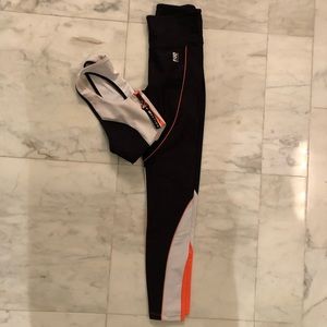 Fitted workout set- bra and leggings